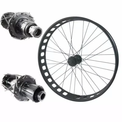 ALEXRIMS Alex Blizzerk 80 26" REAR Fat Bike Wheel 12x197mm Thru-Axle choose XD or HG type