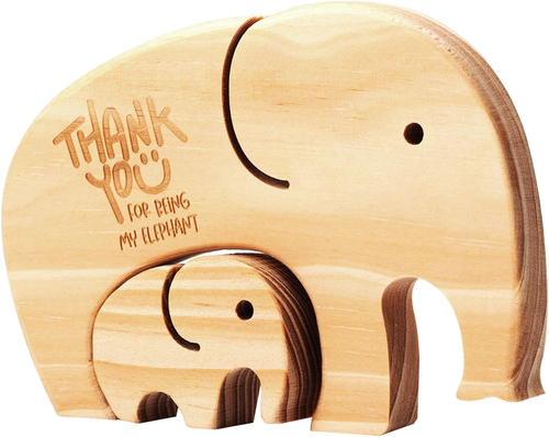 Elephant Gifts for Women, Gifts for Mom, Elephant Decor for Home, Friendship Gif - Picture 7 of 9