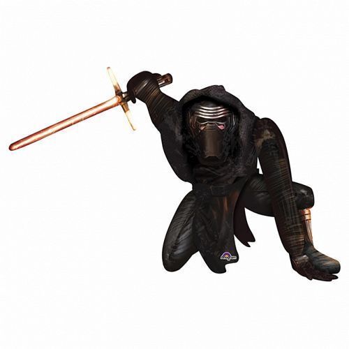 Star Wars Kylo Ren Airwalker 177 cm Breite x 104 cm - lebensgroßer Ballon - Bild 1 von 2