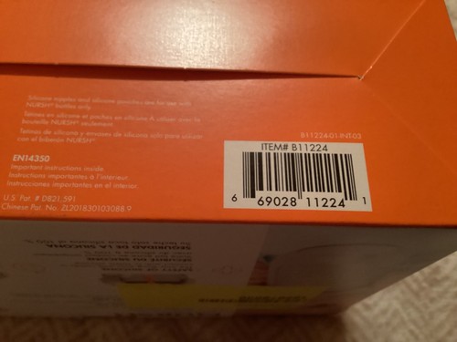 Boon nursh 3 bottle set 8 oz new in box ❤️ - Picture 7 of 7