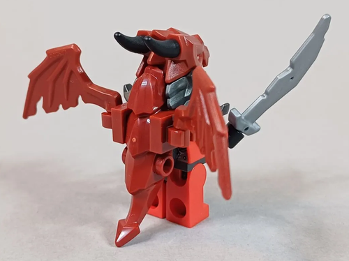 LEGO Ninjago Dragonian Warrior Minifigura de Zanes Ultra Combiner Mech 71834, NUEVO - Imagen 2 de 3