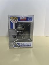 Funko Pop! Marvel Universe Silver Surfer #19 Vinyl W/Pop Protector Vaulted 