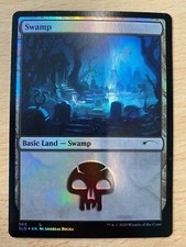 Swamp (FOIL) Exclusive 563 - Secret Lair Jumpstart Basic Land (Magic/MTG) NM