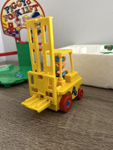 Piggy Forklift Vintage 1970’s Battery Operated Toy ( ToPlay Japan ) *Rare* - Picture 6 of 15