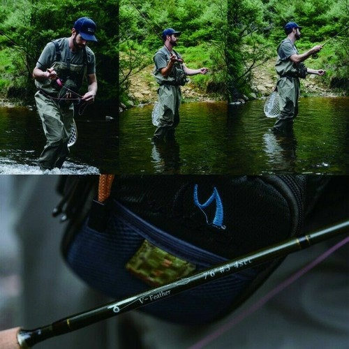 Maxcatch V-feather 2/3wt Fly Fishing Rod Combo & Classic Fly Fishing Reel - Picture 8 of 8