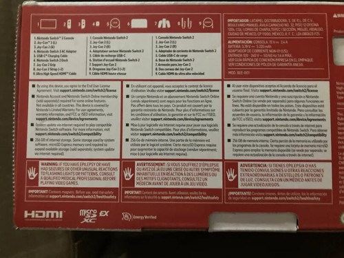 Nintendo Switch 2 Console + Mario Kart World Bundle BRAND NEW SHIPS QUICK - Picture 6 of 6