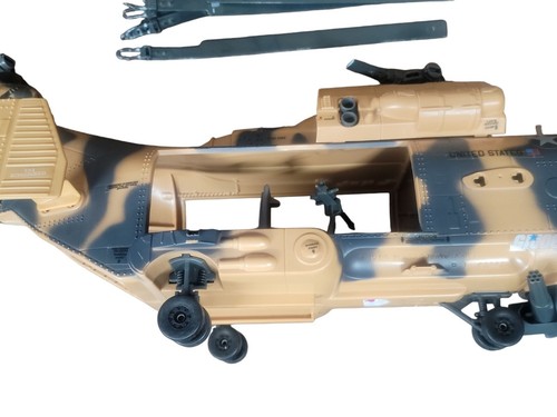 GI Joe Tomahawk Helicopter Action Figure Vehicle Toy INCOMPLETE 1986 Vintage - Picture 2 of 21