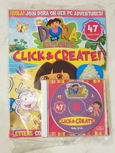 Buy Dora The Explorer Click Create Pc Cd Rom With Magazine New Sealed Online In Kuwait Buy Dora The Explorer Click Create Pc Cd Rom With Magazine New Sealed Online In Kuwait