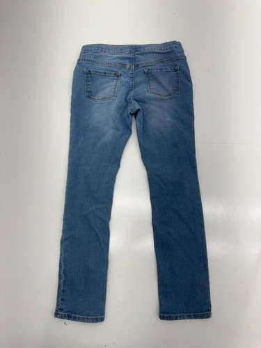 Old Navy Blue Denim Skinny Jeans Girls Size Large - Picture 2 of 7
