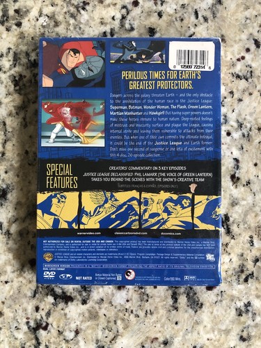 Justice League of America - Season 2 DVD - DC Comics Classic Collection - Picture 2 of 2