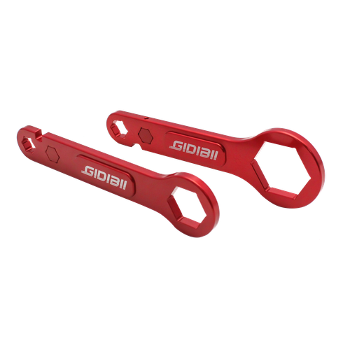 Kit Strumenti Rimuovi Ruota per HONDA CRF 250 450L RX, R, X 2016 -2019 Rosso - Foto 4 di 12