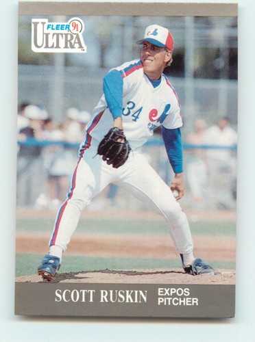 1991 Ultra #209 Scott Ruskin Near Mint or Better