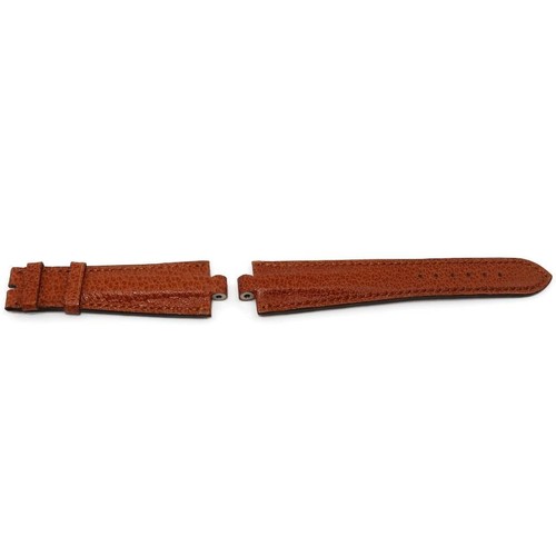 Bvlgari Cousu Main 7 mm x 7 mm braun Uhrenarmband Band, 2 3/4" & 4 1/4"