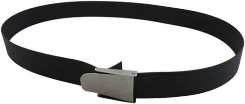 Scuba Diving 60" Long 2" Webbing Belt with Stainless Steel Buckle, Black - Picture 4 of 12