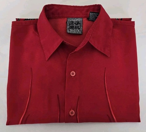 AUTÉNTICA Camisa Shaolin Dragon Niños Talla (14/16) Grande Roja y Negra Manga Corta - Imagen 8 de 12