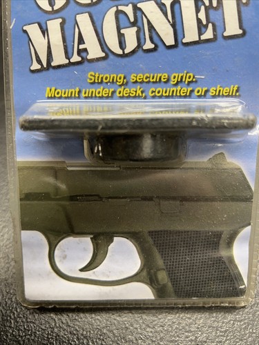 Peace Keeper Quick Draw Gun Magnet Gun Concealment Secure Under Desk/Table Mount - Picture 3 of 6