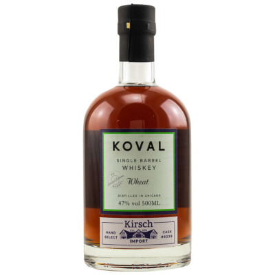 Koval Single Barrel Wheat Whiskey PX-Sherryfassreife 47% limited edition #2147
