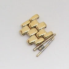 Rado Genuine 2 Link Florence 153.3652.2 Women's Watch Bracelet Parts Gold 12mm