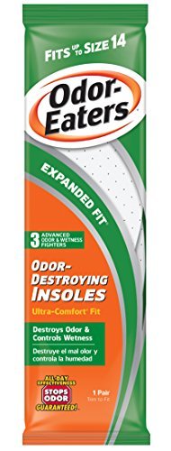 Odor Eaters Odor Destroying Ultra Comfort Insoles 1 Pair Each - 第 1/1 張圖片