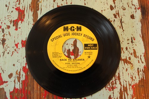 Big Sur Record Vicki Britton MGM 4313 45rpm Milo Bump Promo Back Atlanta DJ Kopie - Bild 6 von 8