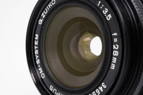 Olympus OM-System G.Zuiko Auto-W 28mm f/3.5 Wide Angle Lens From JAPAN - Picture 2 of 5