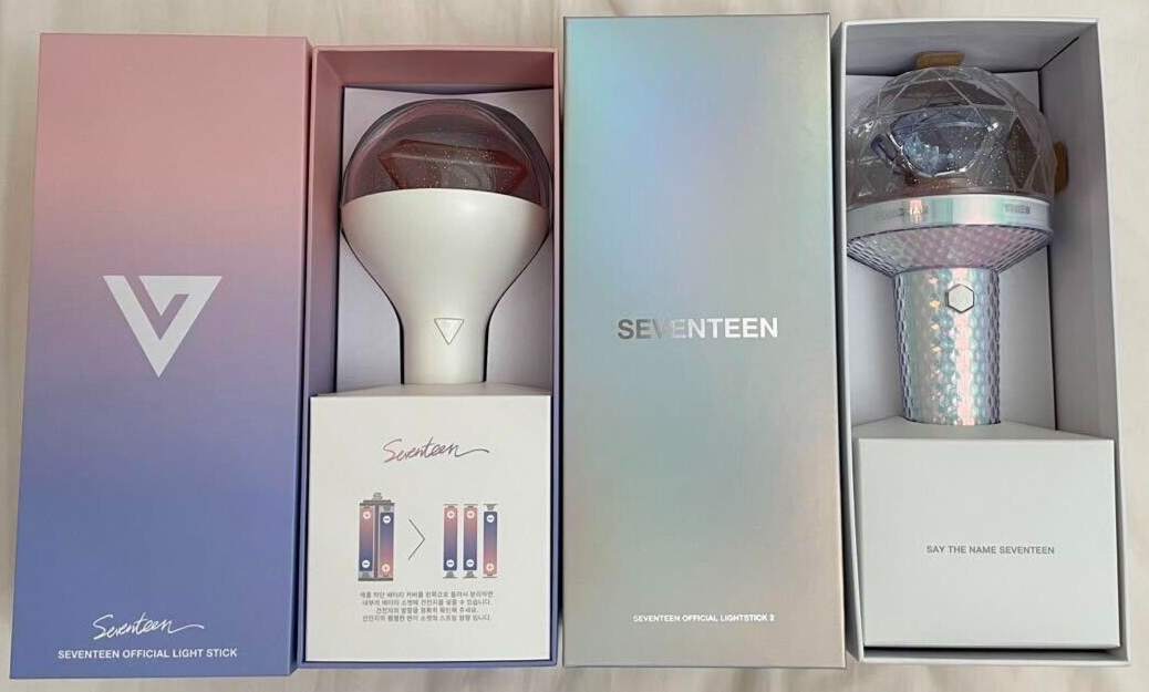 SEVENTEEN ペンライトセット SEVENTEEN ペンライトver1、ver2セット