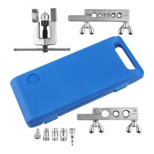 HVAC Flaring and Swaging Tool Kit Soft Refrigeration Copper Tubing 1/8-3/4''O.D.