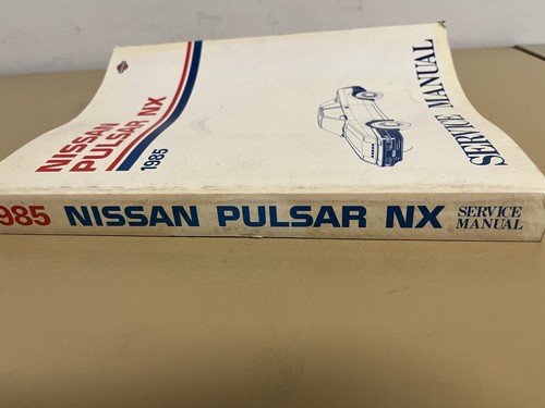 1985 Nissan Pulsar NX Factory Service Manual - Picture 4 of 9