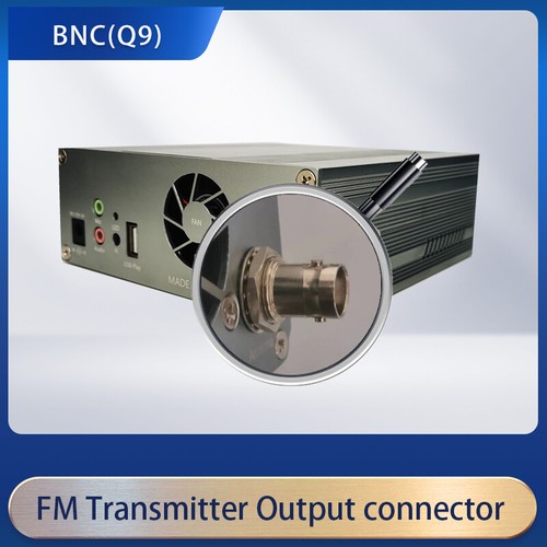 GD-2015S 15W FM Transmitter Stereo USB Play Radio Station Transmitter BNC - Picture 7 of 8