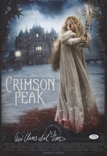 Guillermo Del Toro Crimson Peak Autographed Signed 12x18 Photo ACOA