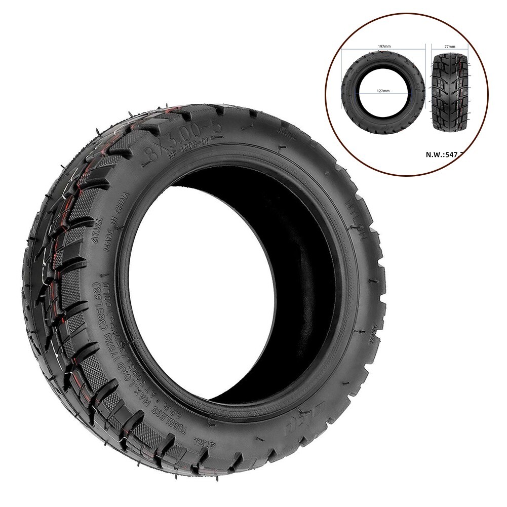Enhance Performance with Widened Tubeless Tyre for Kaabo Mantis Scooter - Picture 3 of 11