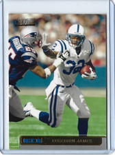 2001 Stadium Club Edgerrin James Card #41 🏈🔥HOF'er🔥🏈