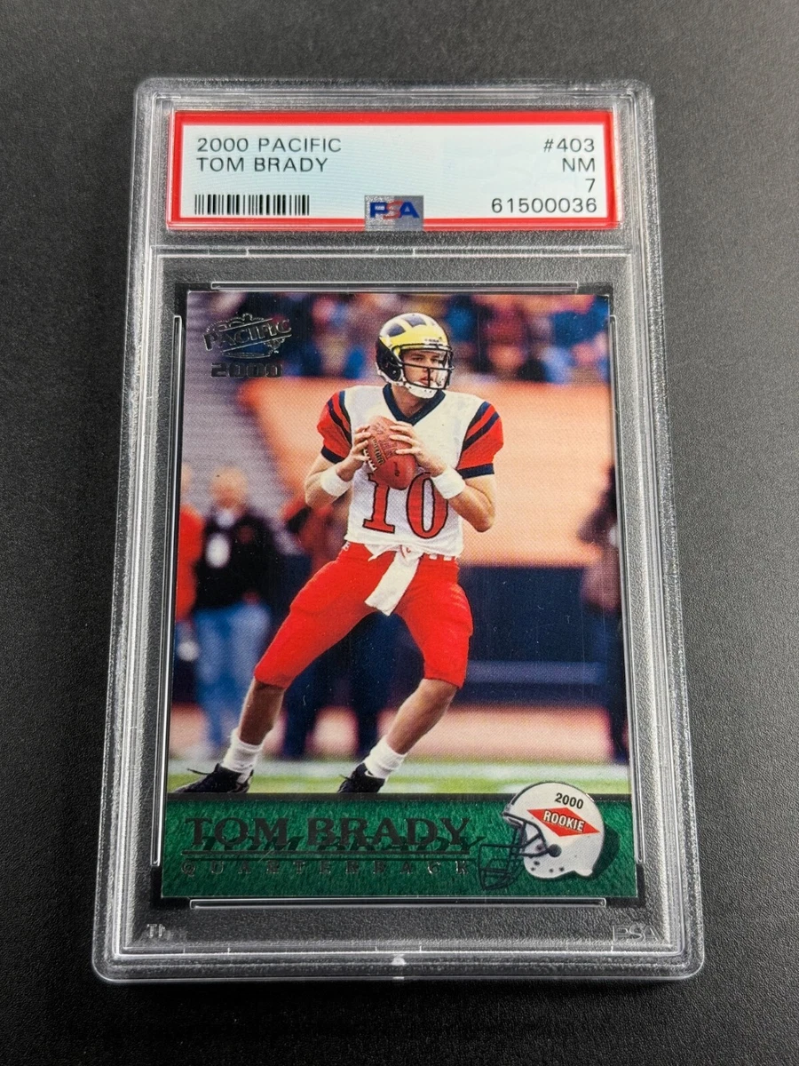 Tom Brady Football Pacific Rookie Sports Trading Cards