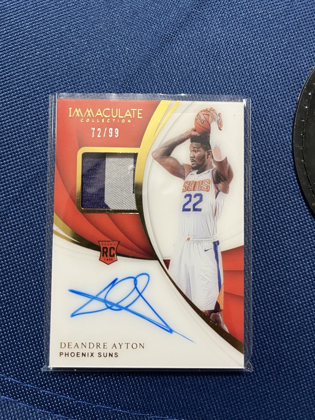 2018-19 Panini Immaculate- RPA  #106 DeAndre Ayton /99 (AU, RC)