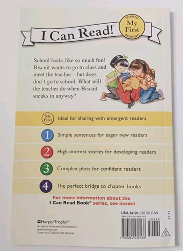 Lot of 5 I Can Read Paperback Kids Books Pete the Cat Biscuit Shared & Level 1 - Picture 11 of 14