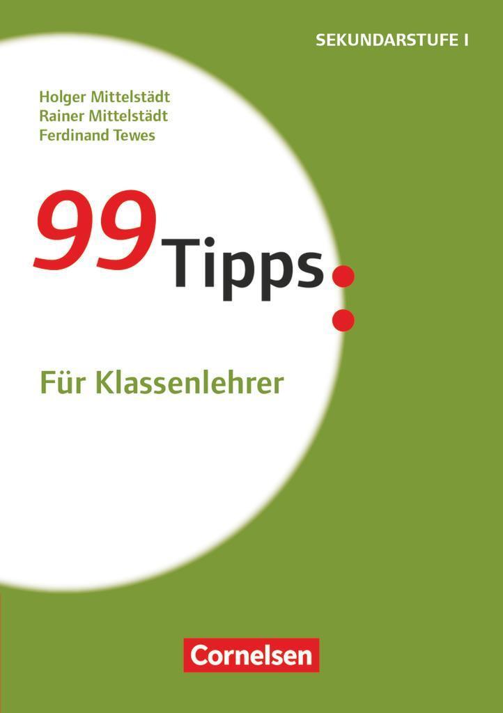 Thumbnail - 99 Tipps:für Klassenlehrer Ferdinand Tewes 9783589233335