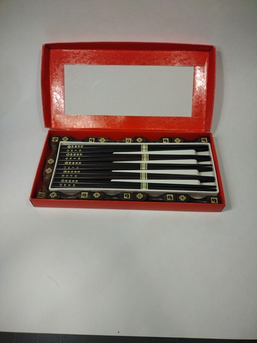 Taipei Metro Chopsticks Set of 10 Bilfinger Berger Construction Groundbreaking - Picture 12 of 12