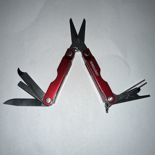 Leatherman Micra Llavero Bolsillo Rojo Multiherramienta (Fecha Código 0921) Ideología Adv. - Imagen 6 de 11