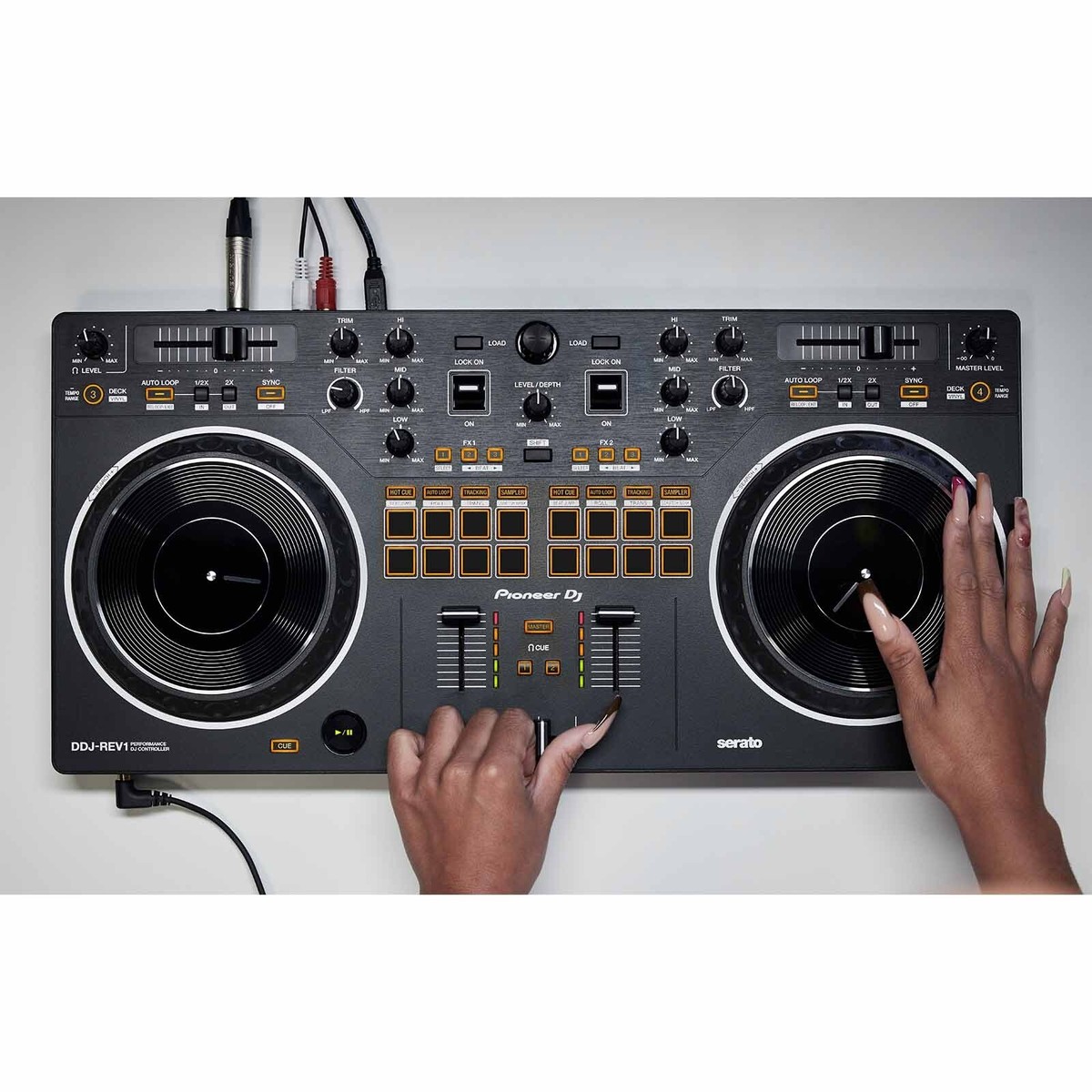 Amazon.com: Pioneer DJ DDJ-REV1 2-deck Serato DJ Controller