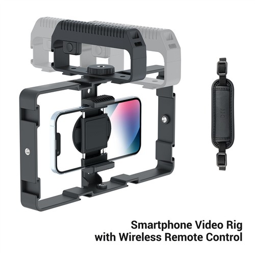 For iPhone Vlogging Kit Stabilizer Phone Video Camera Rig with Remote Control - Picture 9 of 12