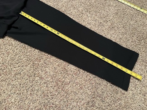 Pantalone City Streets uomo 38x30 nero poliestere misto lana pantaloni NUOVO vedi descrizione. - Foto 6 di 14