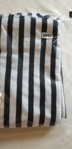 Vtg All Points By Reference Point Womens Shirt Sz M Black White Stripe 80s 90s - Picture 8 of 8