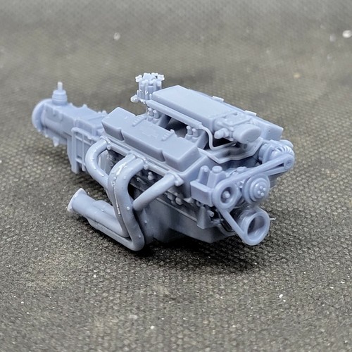 SBC 350ci Gen II model engine resin 3D printed 1:24-1:8 scale - Picture 7 of 12