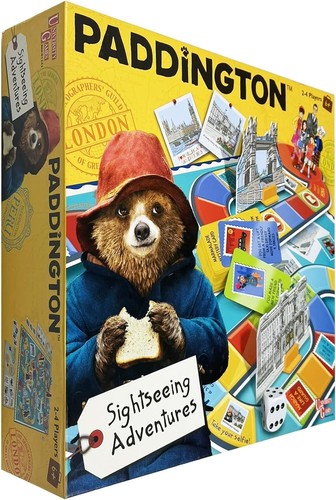 Paddington Sightseeing Adventures Board Game Bear Movie by University Games - Picture 2 of 6