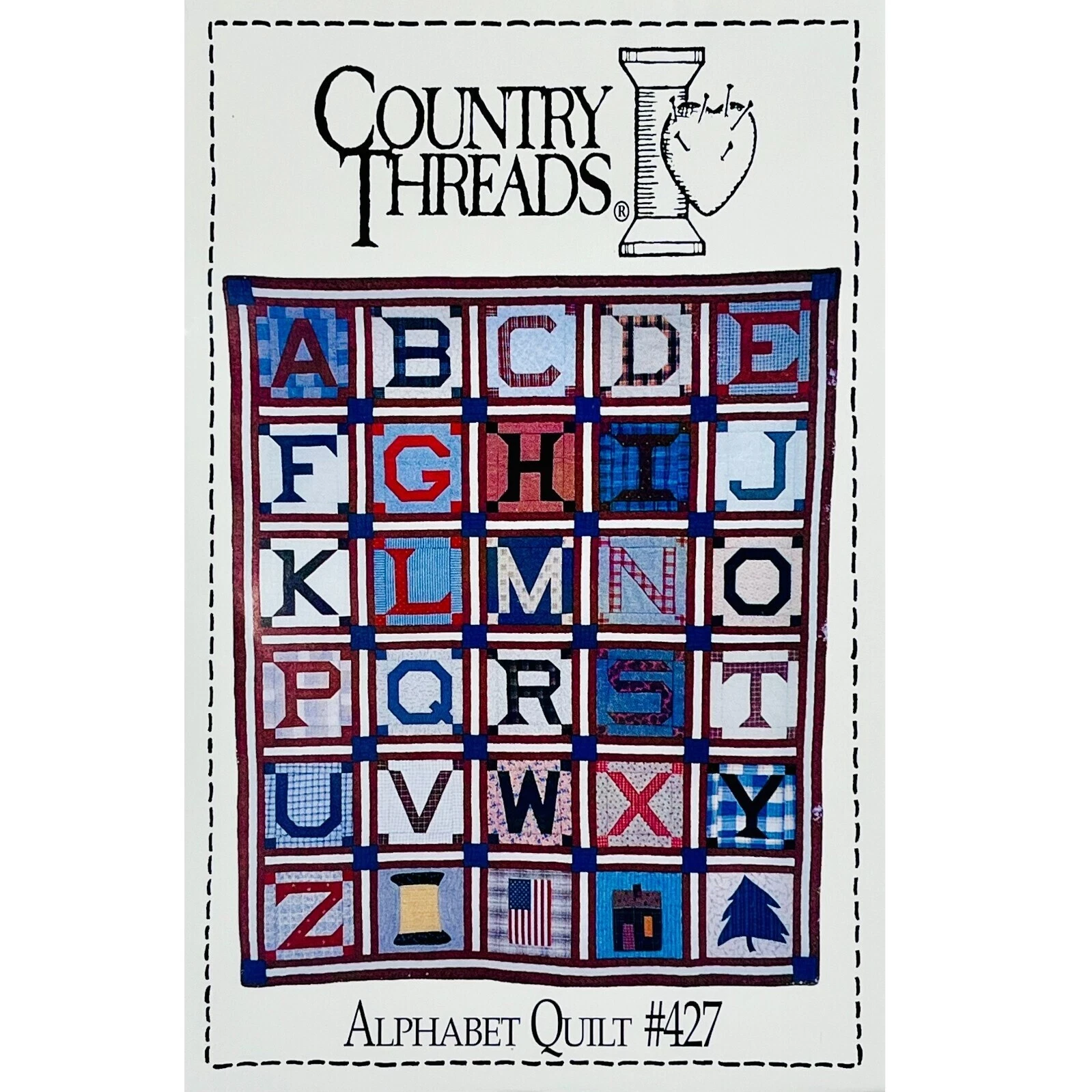 Apliques patrones Country Threads Quilt