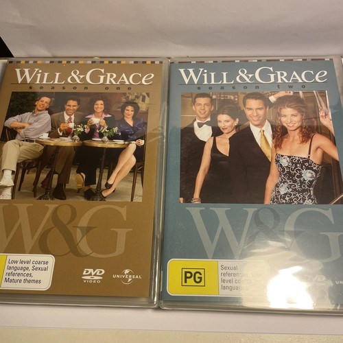 Will And Grace DVD Complete Seasons 1-8 1 2 3 4 5 6 7 8 Region 4 GC Free Post - Picture 2 of 5