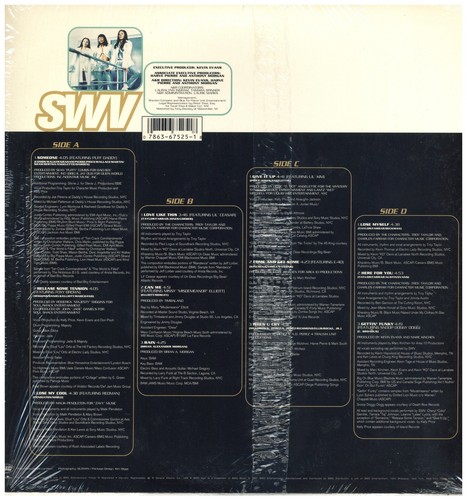 SWV - Release Some Tension '97 2xLP US ORG! EX+/EX+ MIT S - Bild 2 von 4