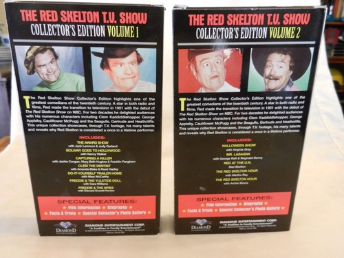 The Red Skelton Television Show (VHS) Volume 1 and 2 Collector's Edition (FJ) - Picture 2 of 3