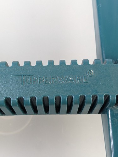 Tupperware Carry All Storage Tote Bin with Handle Green - Picture 10 of 18