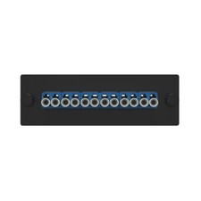 Panduit FAP12WBULCZ 12 Fiber LC Simplex Front Loading Fiber Optic Adapter Panel